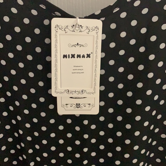 NWT Mixmax Boho Chiffon Long Maxi Dress - Picture 3 of 4